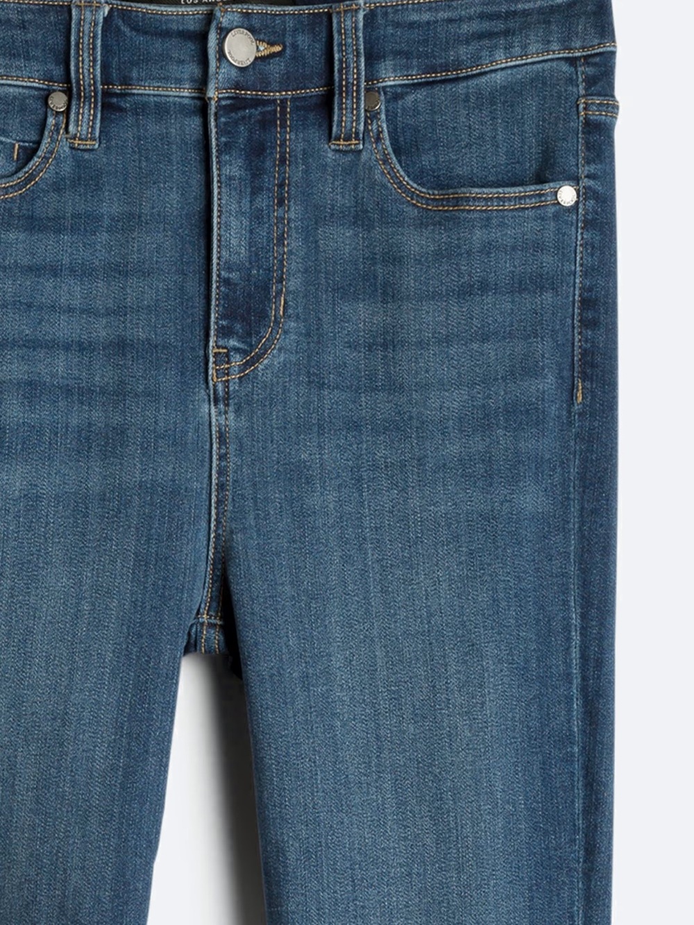 Dark Wash Skinny Jeans - Picture 2 of 5